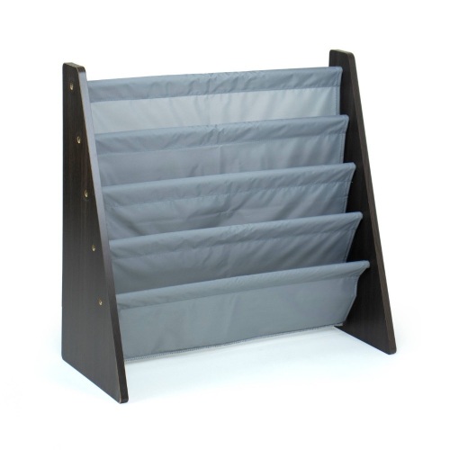 Humble Crew Sumatra Kids' 4 Tier Book Organizer Espresso/Gray - New/Unopened - Lot 1192