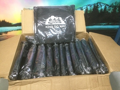 Case of (13) 58" Heavy Duty Grill Cover with Handle, Straps, Storage Bag, Windproof Buckle and Shrink Rope, for Weber, Brinkmann, Char-Broil, Holland - New - Lot 302