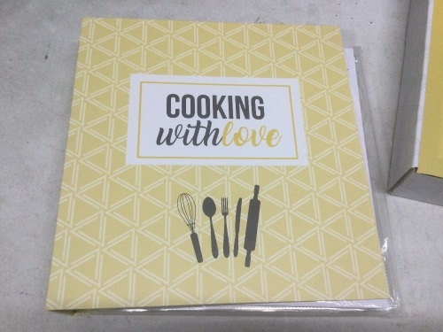 Lemon Lief Cooking With Love Recipe Book - New  - Lot 866
