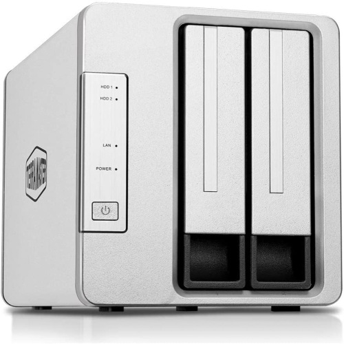 TERRAMASTER F2-221 NAS 2-Bay Cloud Storage Intel Dual Core 2.0GHz Plex Media Server Network Storage Diskless - Appears New   - Lot 52
