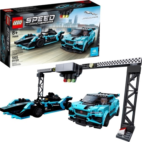LEGO Speed Champions Formula E Panasonic Jaguar Racing GEN2 car & Jaguar I-PACE eTROPHY - New/Unopened  - Lot 1083
