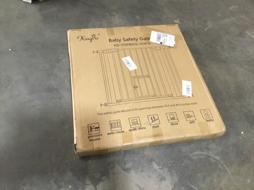 KingSo Baby Safety Gate - Appears New  - Lot 310