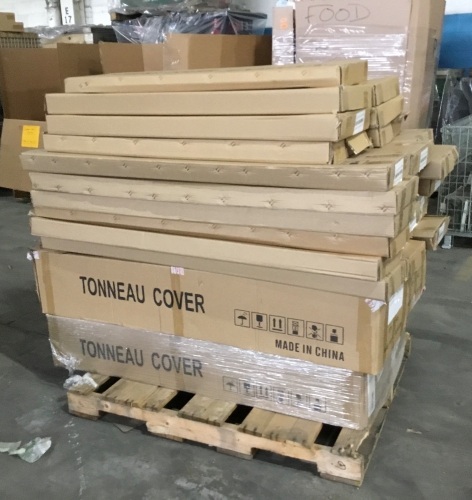 Pallet of Tonneau Truck Bed Covers, Multiple Sizes - Appear New - Lot 407