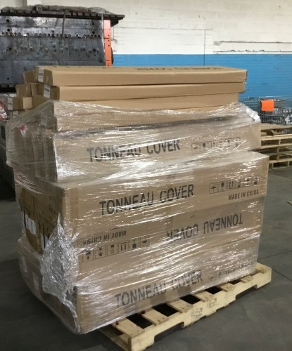 Pallet of Tonneau Truck Bed Covers, Multiple Sizes - Appear New  - Lot 427