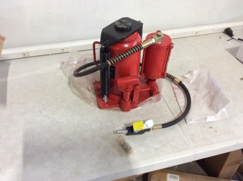 Air Actuated Hydraulic Hand Jack 20Ton Capacity - Tested/Works - Lot 308
