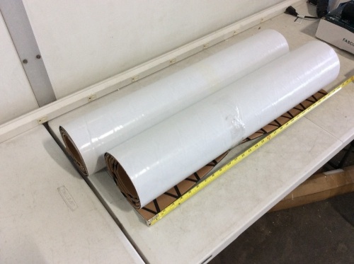 Lot of (2) Rolls of Boat Decking Flooring with Backing Adhesive - Appear New  - Lot 311