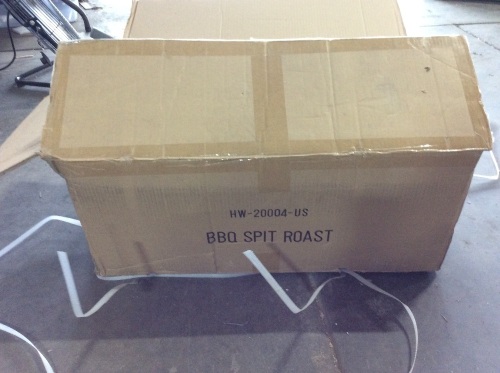 BBQ Spit Roast Grill - Unknown Condition - Lot 805