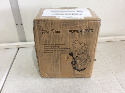 Wen Ding Power Feed - Cosmetic Damage, Powers On Not Tested Further  - Lot 325