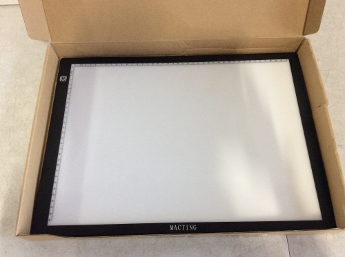 A3 LED Drawing Tracing Pad - Appears New, Tested/Works, No Charger - Lot 326