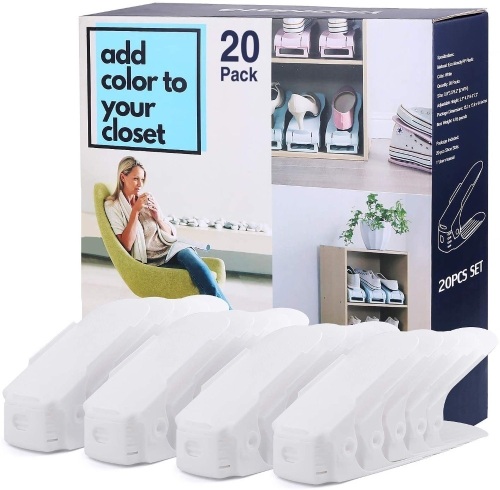 YIHATA Shoe Slots Organizer 20 pc - Appears New   - Lot 904