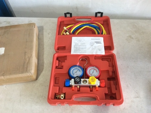 Manifold Gauge Set - Appears New - Lot 261