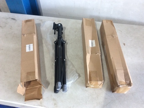 Lot of (3) Glarry Instruments Tripod Stands - Appear New  - Lot 607