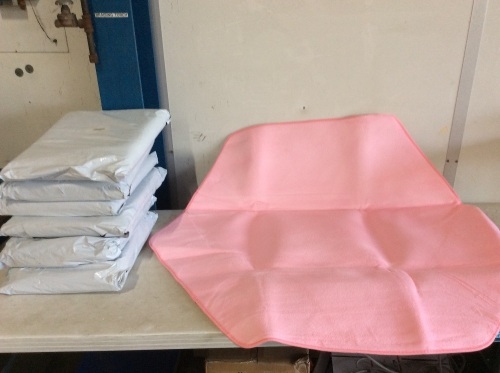 Lot of (7) Pink Non Slip Floor Mats - Appear New - Lot 878