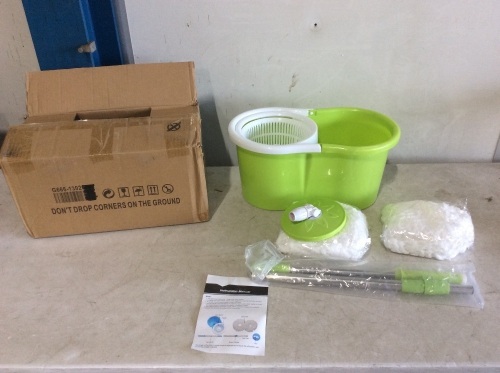 360° Spin Mop and Wringer Bucket System - Appears New - Lot 883