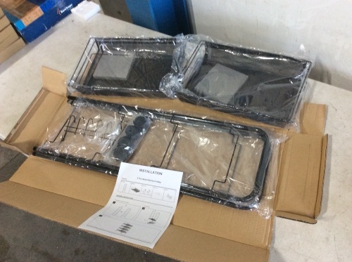 4 Tier Mesh Kitchen Trolley - New - Lot 887