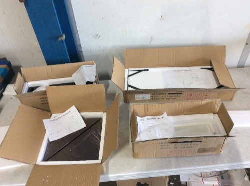Lot of (4) Styles of Shelve - Appear New - Lot 166