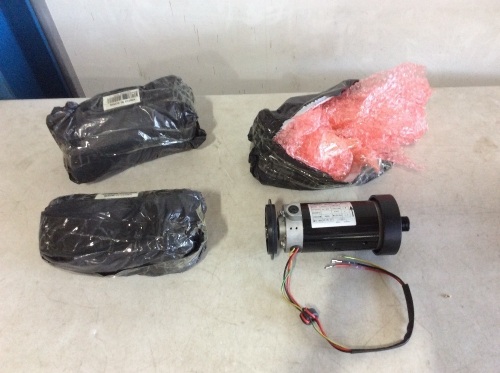 Lot of (3) Permanent Magnet DC Motors - Appear New - Lot 753