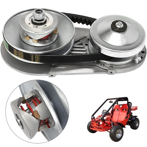 VEVOR Go Cart Torque Converter 1" Go Cart Clutch Kit , With 5/8" Driven Clutch, 10 Tooth Sprocket For #40/41 Chain, 12 Tooth For # 35 Chain, For 8HP-13HP Engine - Appears New  - Lot 780