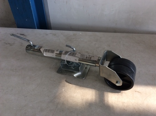 WEIZE Swivel Trailer Jack, Heavy Duty Boat Trailer Jack with Dual Wheels, 10" Lift, 1500 lbs - Appears New  - Lot 874