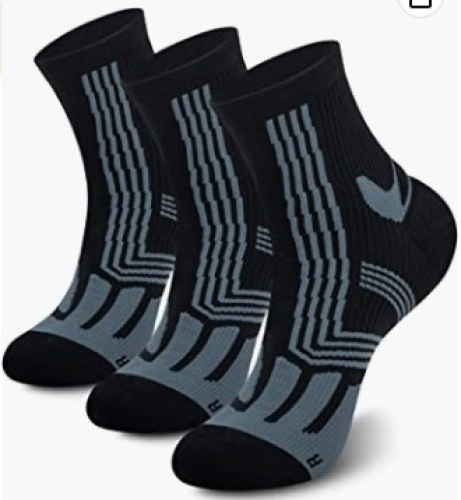 Men & Women Quarter Athletic Running Socks, XL - Lot 326