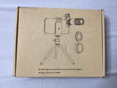 Phone Camera Lens Kit w/ Tripod - Lot 330