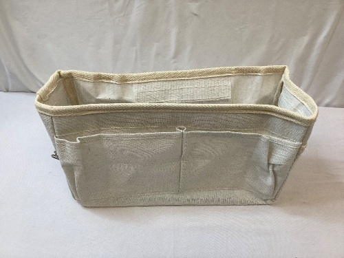 Small Storage Tote w/ Hooks - Lot 598