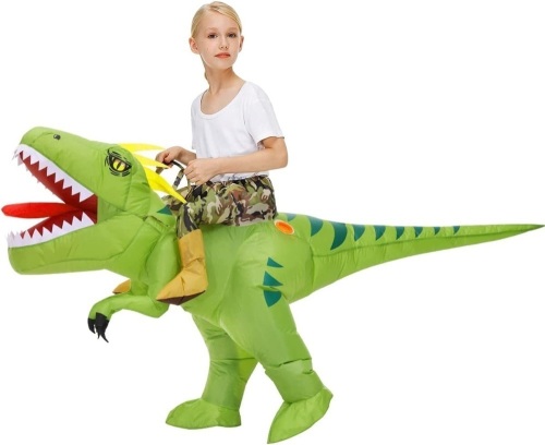 Kids Inflatable Dinosaur Costume, 4-6Y - Lot 607