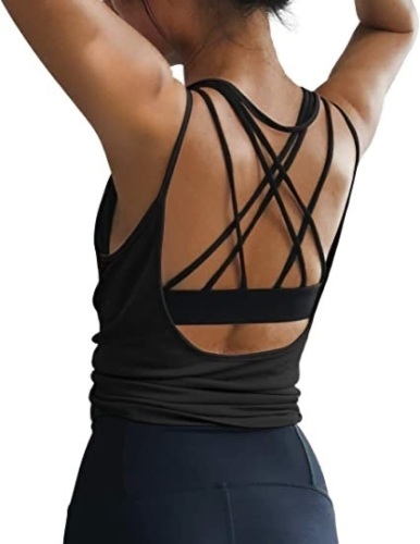 OYANUS Womens Backless Sport Tank Top, S - Lot 635