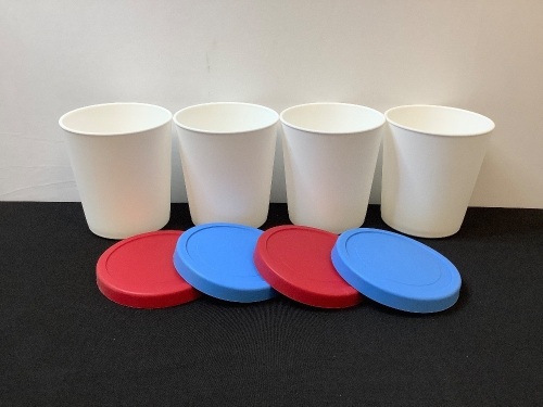 Lot of (4) Ice Cream Tubs - Lot 472
