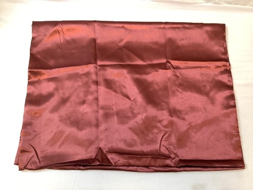 Set of 2 Silk Pillowcases, 30"x20" - Lot 638