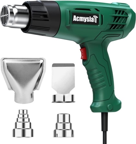 1800W Heavy Duty Heat Gun Kit - Lot 64