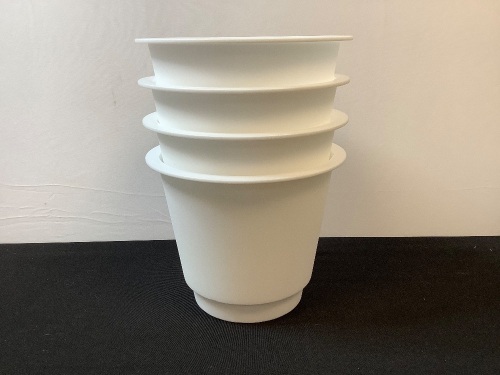 Set of 4 - 5" Flower Pots - Lot 723