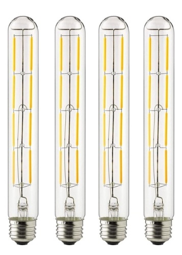 4pk LED Filament T10/T30 Tubular Light Bulbs - Lot 372