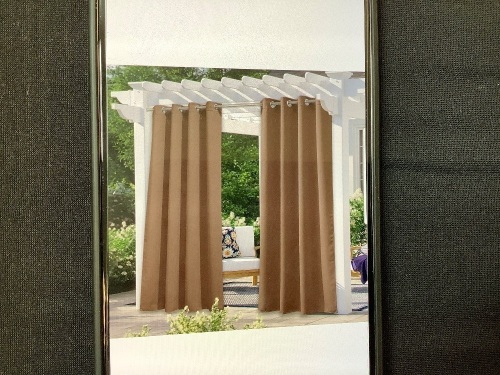 2 Panels, Indoor/Outdoor Blackout Curtains - Lot 389