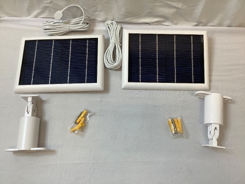 Wasserstein Set of (2) Solar Panels For Arlo Ultra Cameras, Untested, Appears New - Lot 447