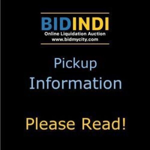 PICKUP INFORMATION - PLEASE READ! - Lot 3