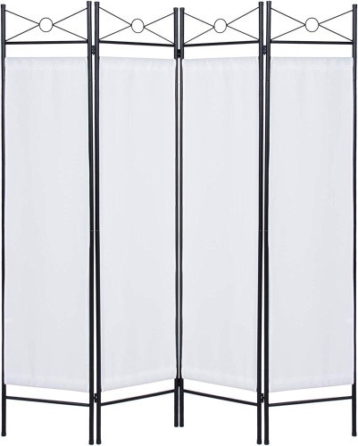 6ft 4-Panel Folding Privacy Screen - Lot 6201