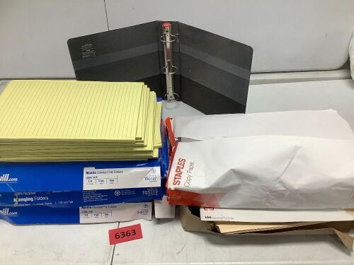 Package of Various School/Office Supplies - Lot 6363