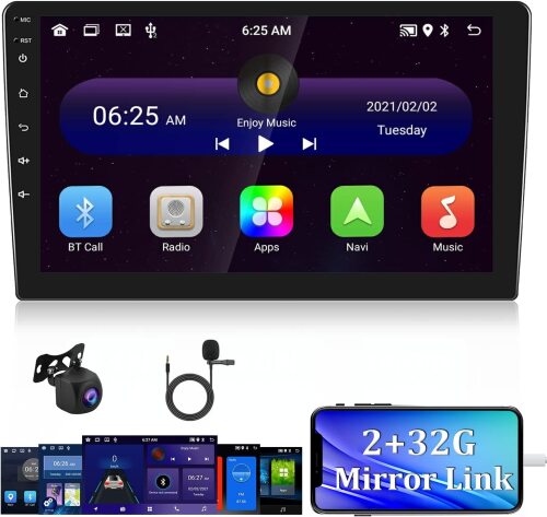9 inch Double Din Car Stereo - Lot 6476