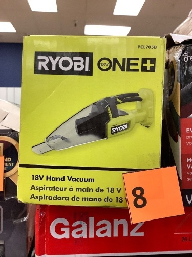 Ryobi One+ 18v Hand Vacuum - Lot 8