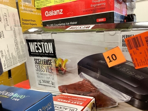 Weston Food Vacuum Sealer - Lot 10