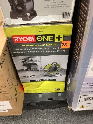 Ryobi One+ 18v Hybrid 18 in Air Cannon - Lot 28