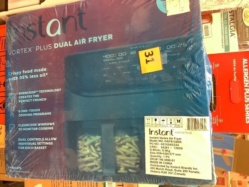 Instant Vortex Plus Dual Air Fryer - Lot 31