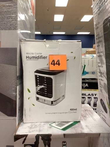 Mini Air Cooler Humidifier - Lot 44