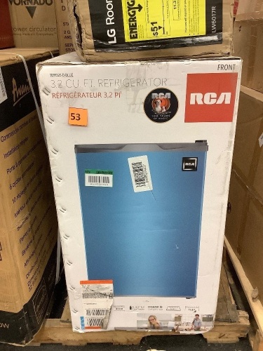 RCA 3.2 cu ft Refrigerator - Lot 53