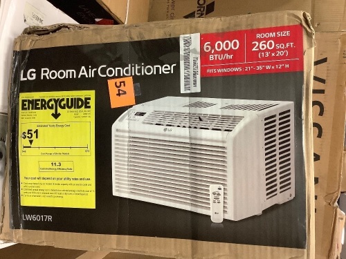 LG Room Air Conditioner - Lot 54