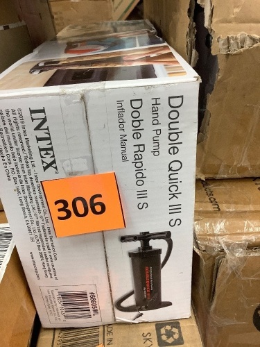 Intex Double Quick III S Hand Pump - Lot 306