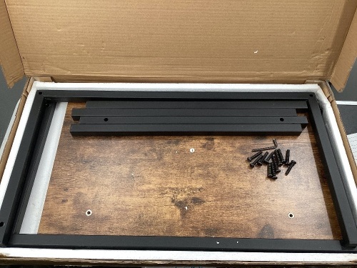C-Base Side Table, May Be Missing Hardware - Lot 214