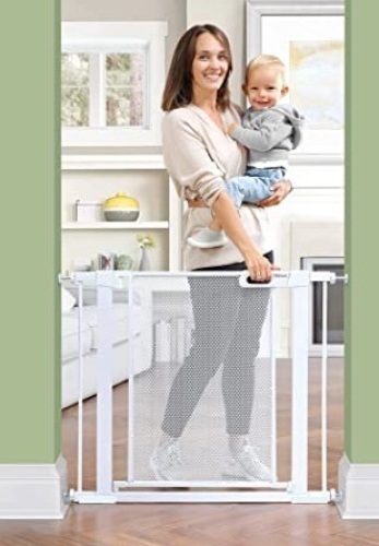 OhGeni Baby Gate, Extra Wide 37.8-Inch - Lot 218