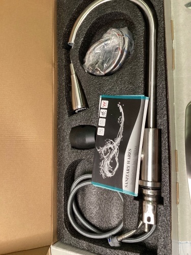 Sanitary Wares High Arc Faucet, Pull-Down Nozzle - Lot 317